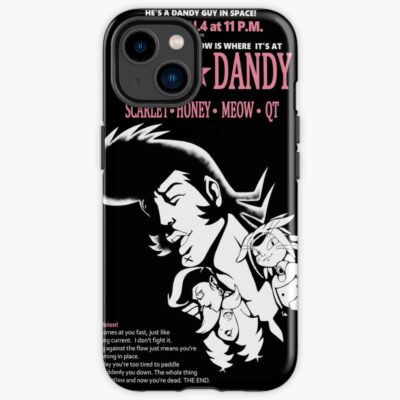 Space Dandy Going With The Flow Iphone Case