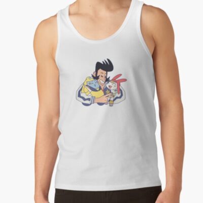 Dandy Guys And Meow In Space Tank Top