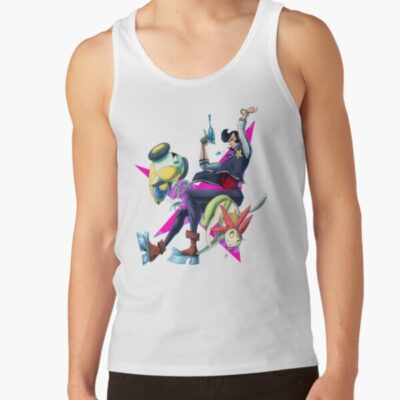 Dandy Guy And Meow Tank Top