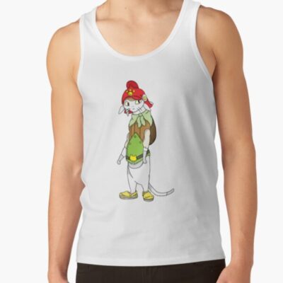 Space Dandy Monster Hunter Meow The Palico Tank Top