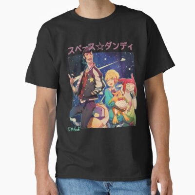 Space Dandy Group Pose Classic T-shirt