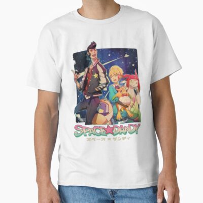 Space Dandy Characters Wonderfull T-shirt