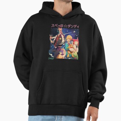 Space Dandy Group Pose Classic Hoodie
