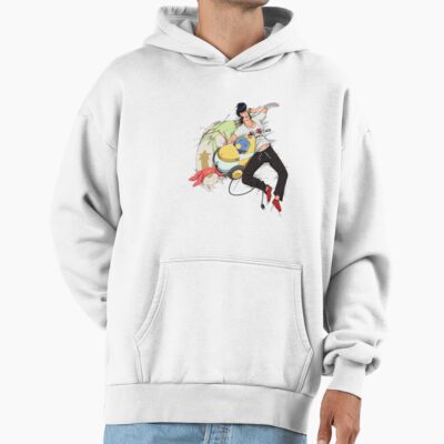 Space Dandy And Qt Snoozing Space Crew Hoodie