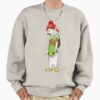 ssrcooversized sweatshirtmens 01oatmeal heatherfrontsquare productx1000 10 - Space Dandy Store