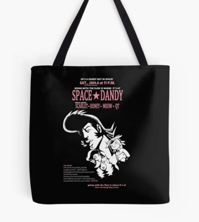 Space Dandy Going With The Flow Tote Bag