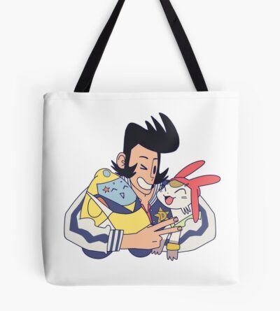 Dandy Guys And Meow In Space Tote Bag