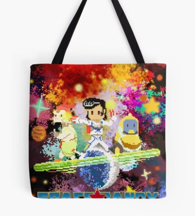 Space Dandy Pixel Art Chibi Tote Bag