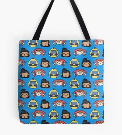 Space Dandy Meow And Qt Pattern Tote Bag