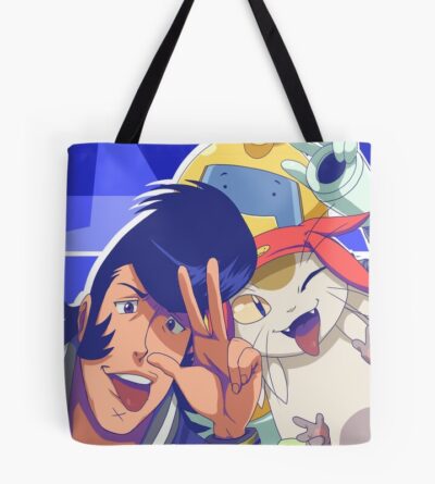 Space Dandy And Meow Crew Tote Bag