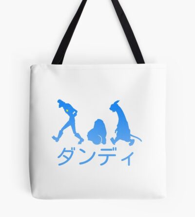Space Dandy Silhouette Dandy Blue Tote Bag