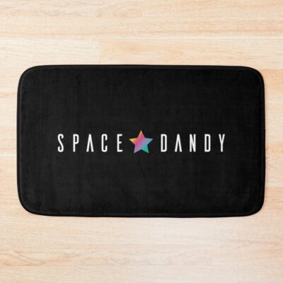Space Dandy Rainbow Star Bath Mat
