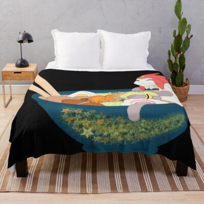 Meow That Some Good Ramen Baby Throw Blanket
