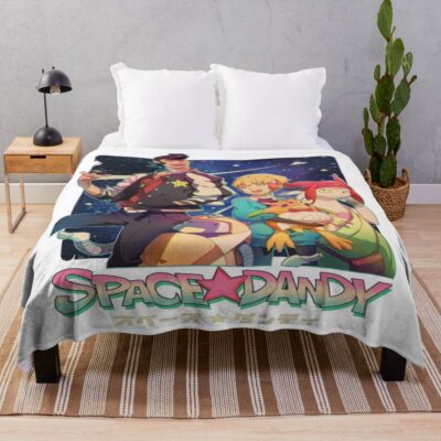 New Collection Space Dandy Colorfull Throw Blanket