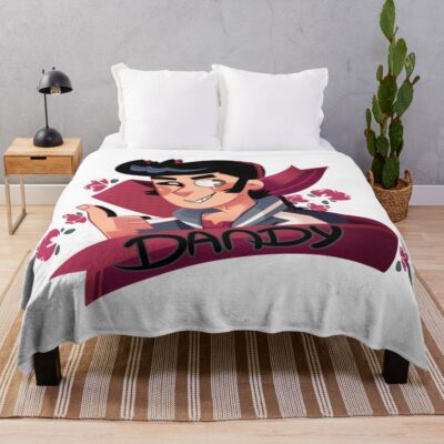 Space Dandy Cute Design Throw Blanket