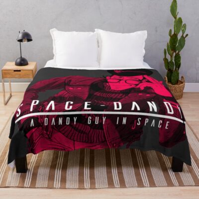 Dandy Guy In Space So Cool Throw Blanket