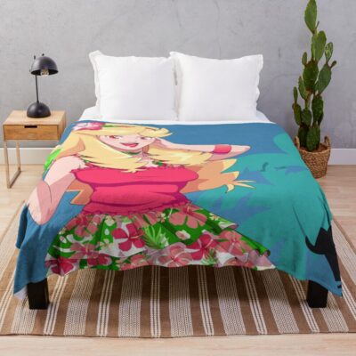 Best Selling Space Dandy Sweet Honey Throw Blanket