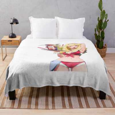 Space Dandy Honey From Boobies Throw Blanket
