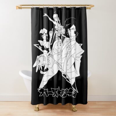 Best Selling Space Dandy Classic Design Shower Curtain