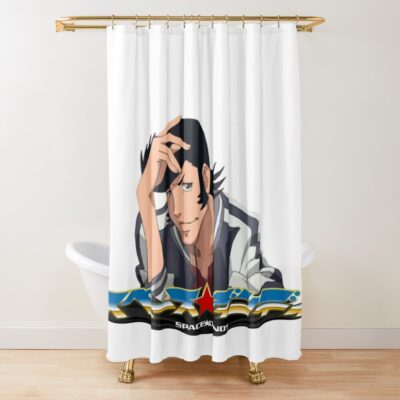 Space Dandy Character Dandy So Cool Shower Curtain
