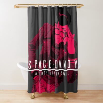 Dandy Guy In Space So Cool Shower Curtain