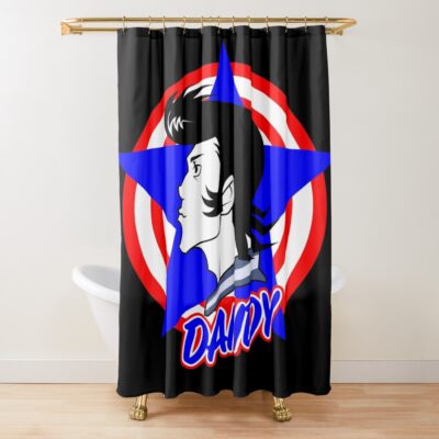 Hot Design Space Dandy Bassic Shower Curtain