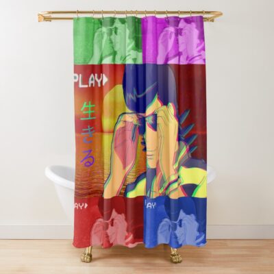 New Collection Space Dandy Classic Shower Curtain