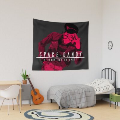 Dandy Guy In Space So Cool Tapestry