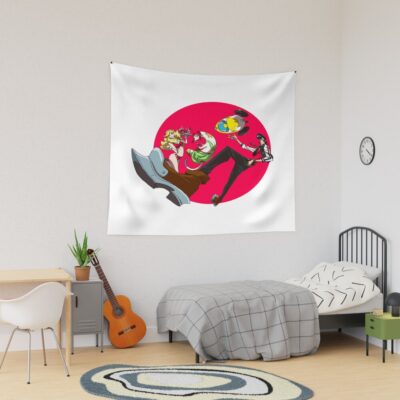 Space Dandy Characters Unique Design Tapestry