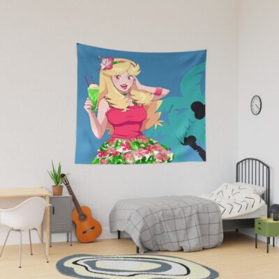 Best Selling Space Dandy Sweet Honey Tapestry