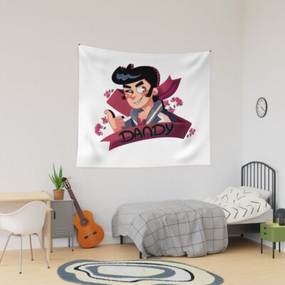 Space Dandy Cute Design Tapestry