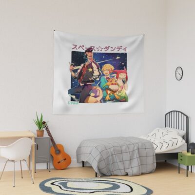 Hot Item Space Dandy Group Pose Tapestry