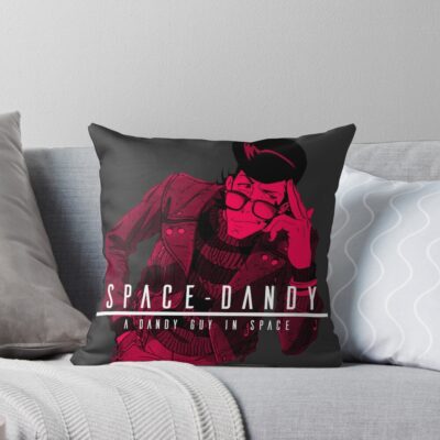 Dandy Guy In Space So Cool Throw Pillow
