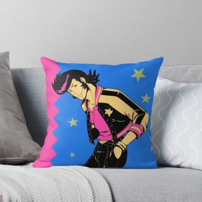 Hot Design Space Dandy Strut Colorfull Throw Pillow