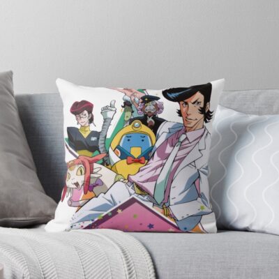 Best Selling Space Dandy Characters Throw Pillow