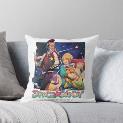 New Collection Space Dandy Colorfull Throw Pillow
