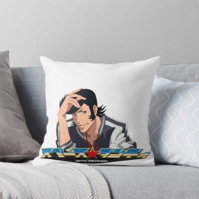 Space Dandy Character Dandy So Cool Throw Pillow