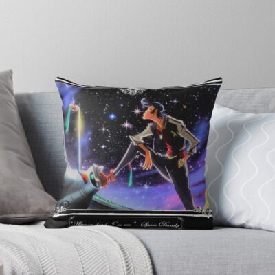 Space Dandy Alive Or Dead Throw Pillow