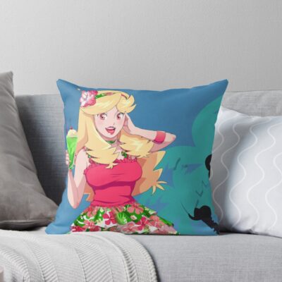 Best Selling Space Dandy Sweet Honey Throw Pillow